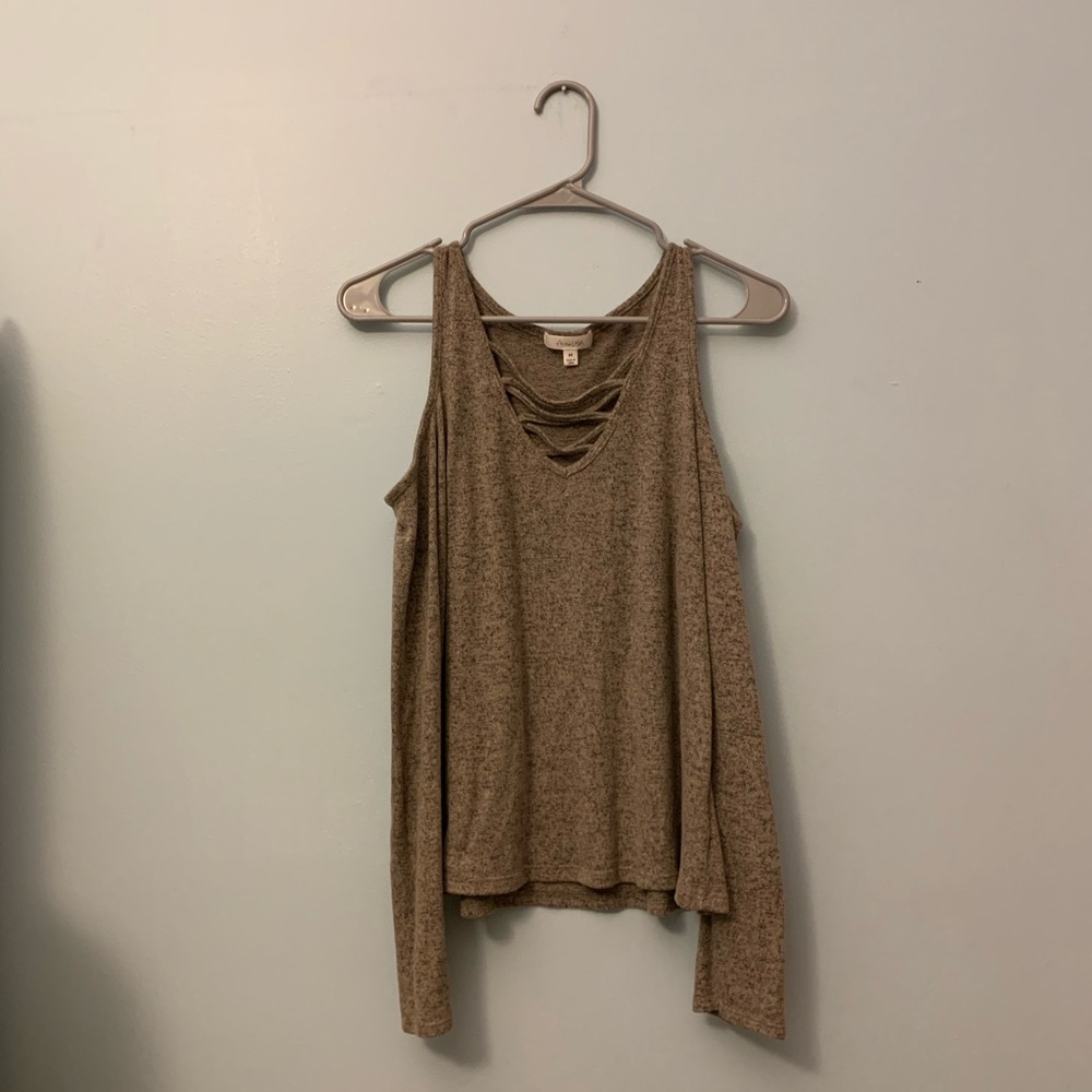 Off the shoulder sweater
